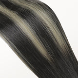 Schwarz bis hellblond Balayage (1B/16/1B) Tape In