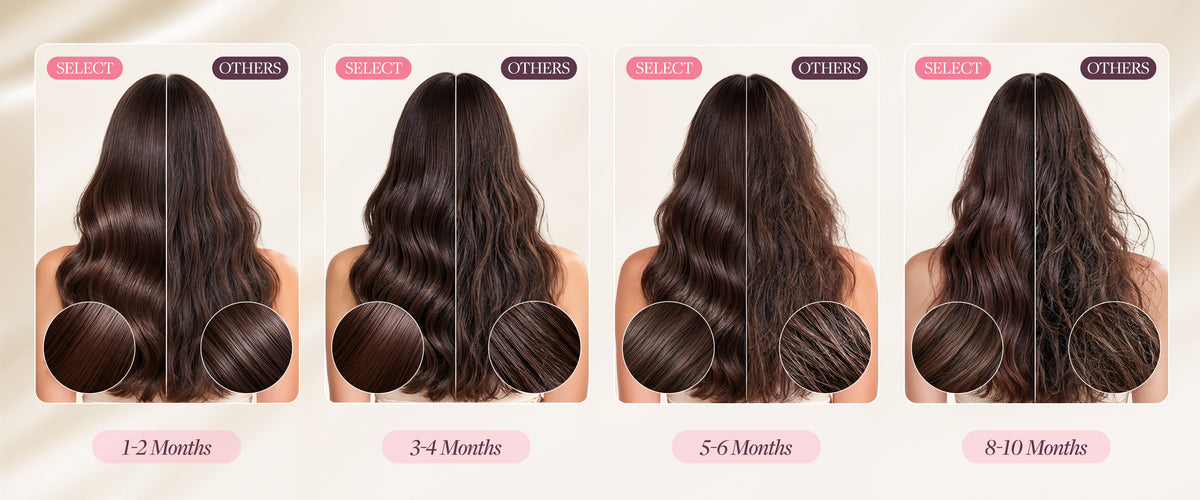 Effortless Tape-In hair extensions