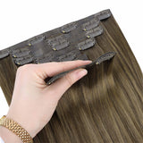 BLEACH BLONDE BALAYAGE (3/8/613) NAHTLOSE CLIP-INS