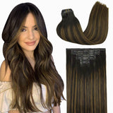 Seamless Clip in Hair Extensions