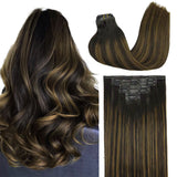 Seamless Clip in Hair Extensions