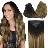 Seamless Clip in Hair Extensions