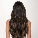 Caramel Blonde Balayage (4/27/4) Double Strands Feather Tip 68g