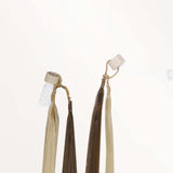 BALAYAGE RUBIO CARAMELO (4/27/4) Extensiones de cabello con punta en I