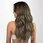 Honey Blonde Balayage (4/26/4) Double Strands Feather Tip 68g-100% Remy Human Hair.