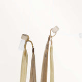 BALAYAGE RUBIO CARAMELO (4/27/4) Extensiones de cabello con punta en I