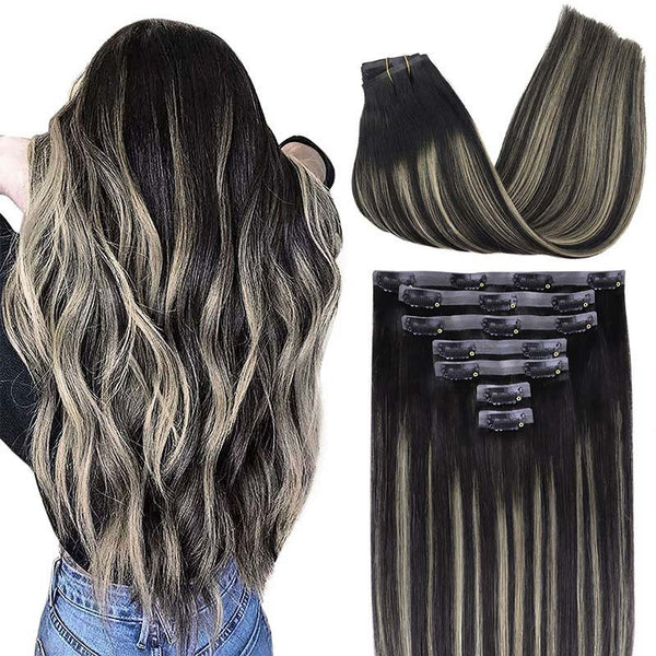 Seamless Clip in Hair Extensions