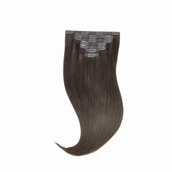 GOO GOO hair Seamless Clip in Hair Extensions Invisible edge 100% Human  Hair – GOO GOO Hair