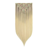 BALAYAGE RUBIO PLATINO (17/22/60) CLIP-INS SIN COSTURAS