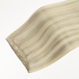 Ash Blonde Highlights (17A/60A) Thick Sew-In Weft Hair Extensions (120g-160g)