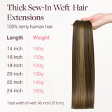 NEGRO AZABACHE (1)Extensiones de cabello de trama cosida