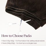 NEGRO AZABACHE (1)Extensiones de cabello de trama cosida