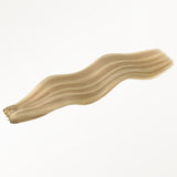  Natural Blonde Balayage (18ET90A) Thick Sew-In Weft Hair Extensions (100g-160g)_100% Remy Human Hair extensions and accessories.