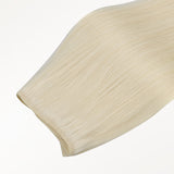 Platinum Blonde (60A) Thick Sew-In Weft Hair Extensions (120g-160g)