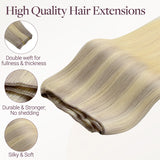 NEGRO AZABACHE (1)Extensiones de cabello de trama cosida