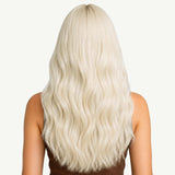 Pure Platinum Blonde (1000) Thick Sew-In Weft Hair Extensions (100g-160g)