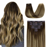 HONEY BLONDE BALAYAGE (4/26/4) CLASSIC CLIP-INS