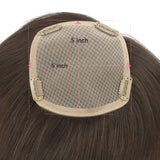 GOO GOO Human Hair Topper Mono Base-sale