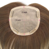 GOO GOO Human Hair Topper Mono Base-sale