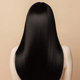 Extensiones de cabello con punta en I color NEGRO NATURAL (1B)
