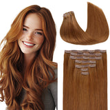 Seamless Clip in Hair Extensions