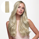 Ash Blonde Highlights (17A/60A) Sew-In Weft Hair Extensions (80g-110g)