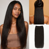 Silky Straight Undetectable Human Hair Extensions