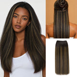 Silky Straight Undetectable Human Hair Extensions
