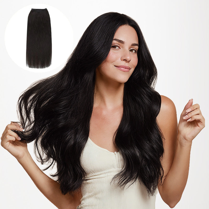 Dark Brown (2) Sew-In Weft Hair Extensions (80g-120g)