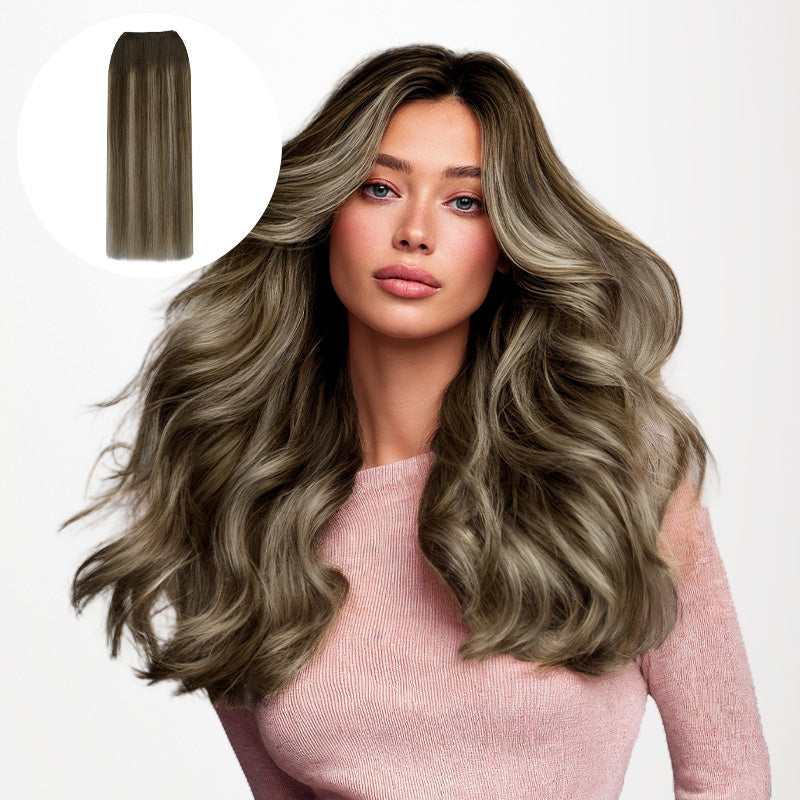 Honey Blonde Balayage (4/26/4) Sew-In Weft Hair Extensions (80g-120g)