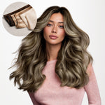 Honey Blonde Balayage (4/26/4) Sew-In Weft Hair Extensions (80g-120g)-100% Remy Human Hair extensions and accessories.