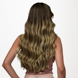 CARAMEL BLONDE BALAYAGE (4/27/4) Einnähende Haarverlängerungen