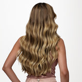 Caramel Blonde Balayage (4/27/4) Sew-In Weft Hair Extensions (80g-110g)