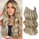 GOLDEN BLONDE HIGHLIGHTS (8/22) PRO & WIRE HAIR EXTENSION