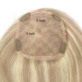 GOO GOO Human Hair Topper Mono Base-sale