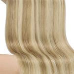 Light Blonde Highlights (16/22A) Double Drawn Clip in 160g [Clearance] – 100% Remy Human Hair.