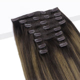 GOO GOO Double Drawn Clip in Hair Extensions 160g