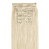 Double Drawn Clip in Hair Extensions 160g-sale