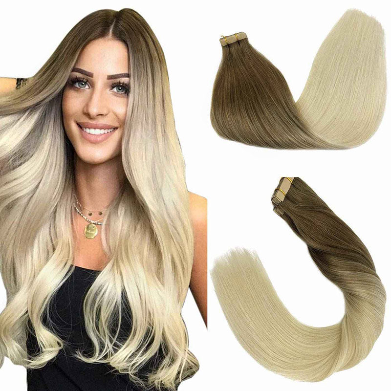 Tape in Hair Extensions-Dark Color