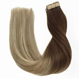 Bleach Blonde Balayage (3/8/613) Tape In