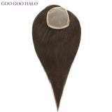 GOO GOO HALO Human Hair Topper Mono Base