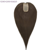 GOO GOO HALO Human Hair Topper Mono Base