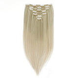 BALAYAGE RUBIO PLATINO (17/22/60) CLIP-INS CLÁSICOS