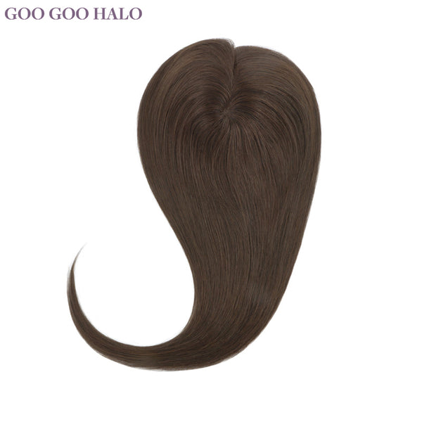 GOO GOO HALO Human Hair Topper Mono Base