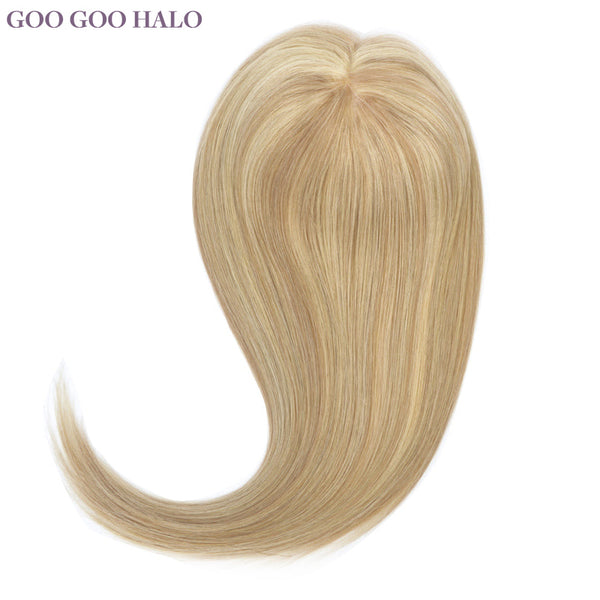 GOO GOO HALO Human Hair Topper Mono Base