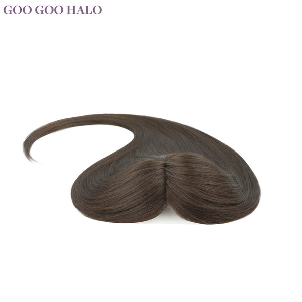 GOO GOO HALO Human Hair Topper Mono Base