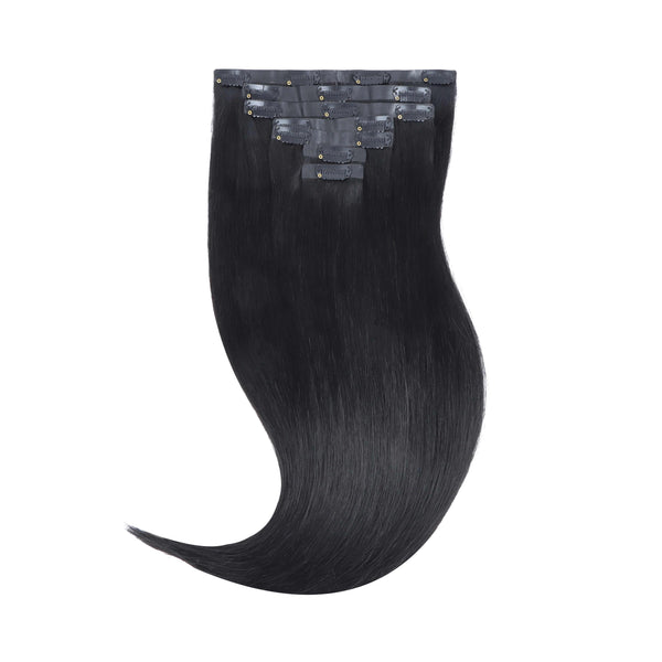 GOO GOO hair Seamless Clip in Hair Extensions Invisible edge 100% Human  Hair – GOO GOO Hair
