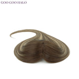 GOO GOO HALO Human Hair Topper Mono Base