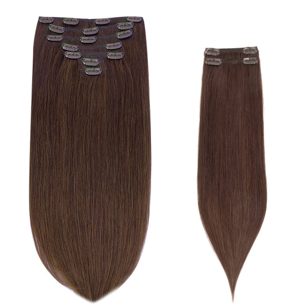 CHOCOLATE BROWN (4) 150G CLIP-INS
