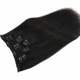 CLIP-INS CLÁSICOS NEGRO NATURAL (1B)